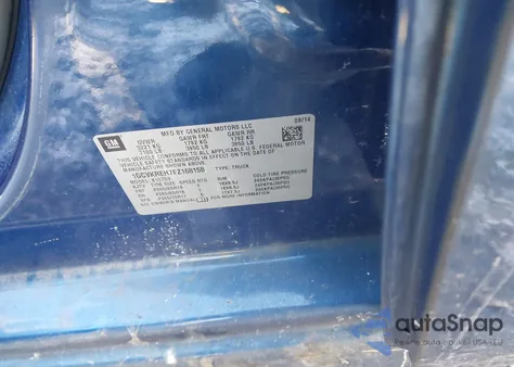 2015 Chevrolet Silverado 1500 1Lt from USA, damaged, VIN 1GCVKREH7FZ168158